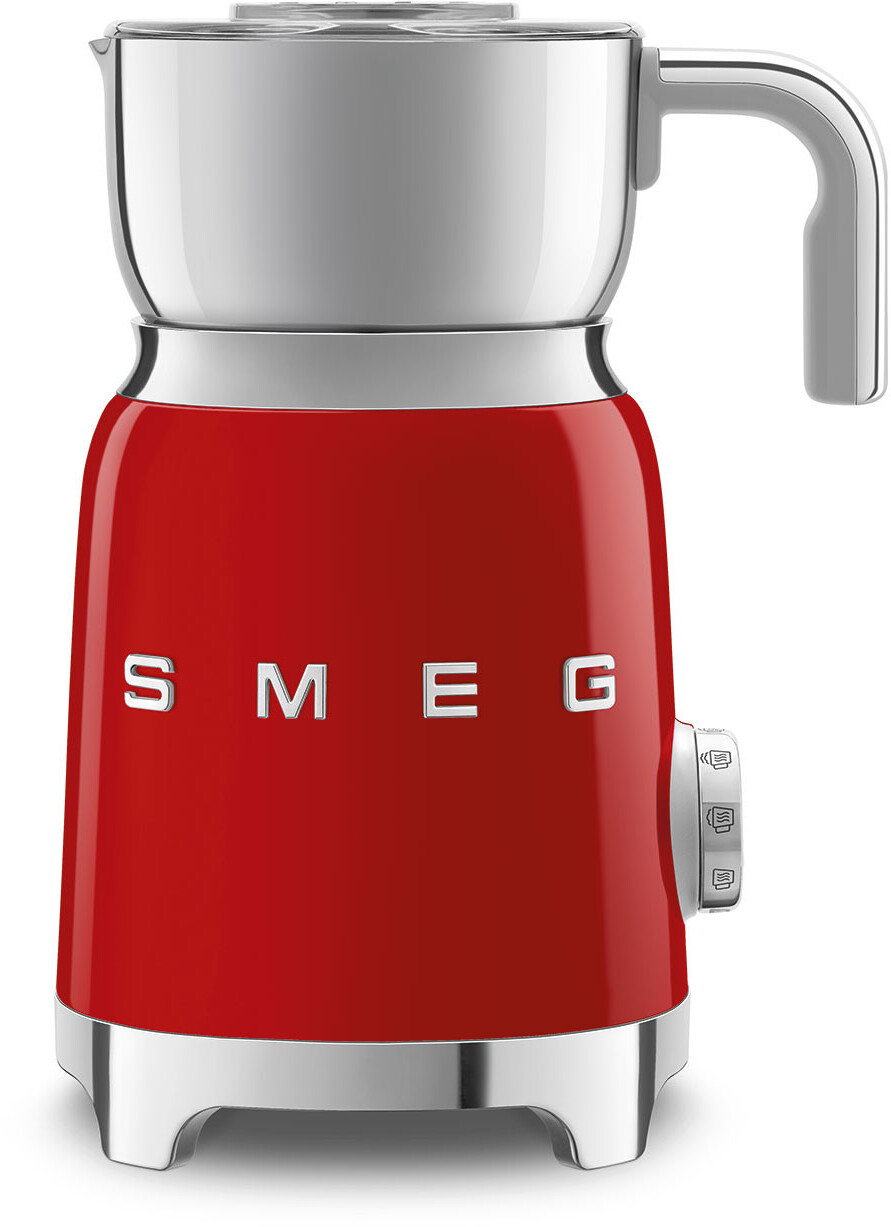 کف شیر ساز اسمگ ایتالیا مدل SMEG MFF01RDEU - رنگ قرمز -  طراحی کلاسیک